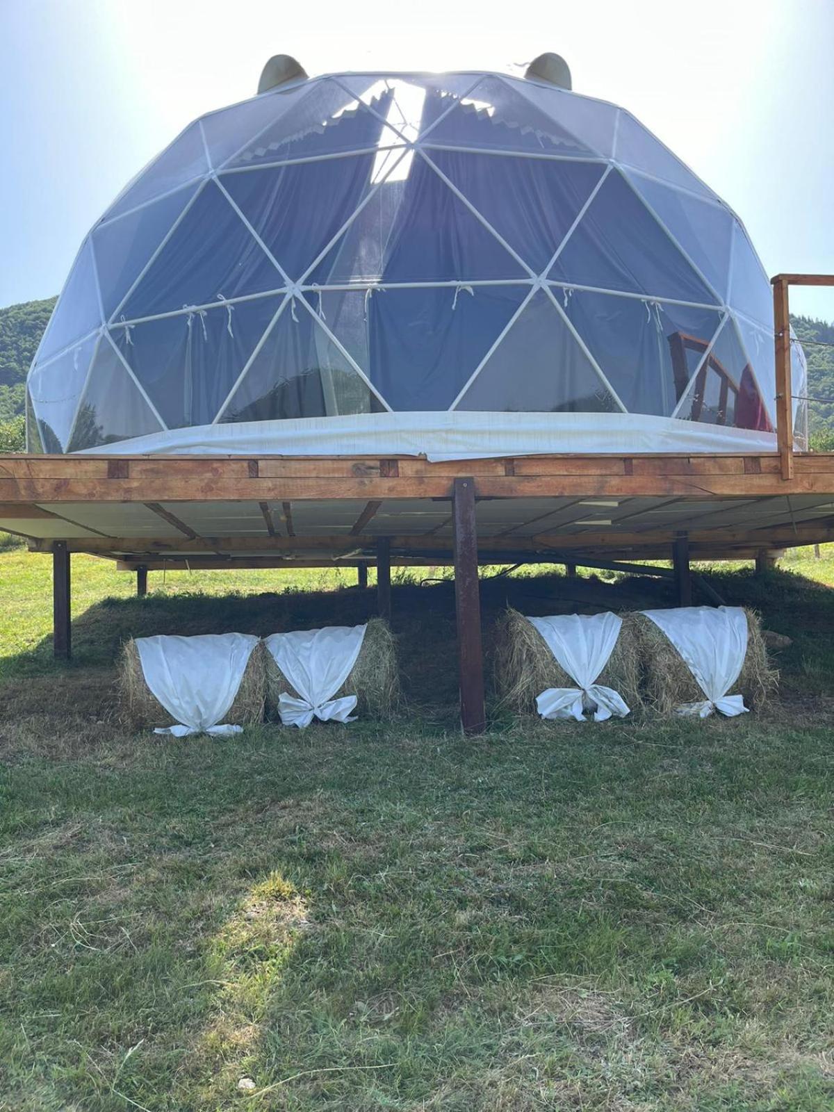 מלון Starry Dome - Manta'S Retreat Glamping Cornereva מראה חיצוני תמונה